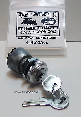 1928 1929 1930 1931 Model A Ford Ignition Switch Coupe Sedan Roadster Pickup • $23.99