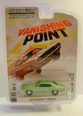 1970 '70 Chevy Chevelle Vanishing Point Hollywood R25 Greenlight Diecast 2019 • $6.95
