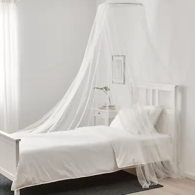 Ikea Bryne White Bed Net Canopy • £10