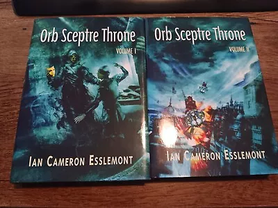Ian Cameron Esslemont Orb Sceptre Throne PS Publishing Signed 250/300 • $349