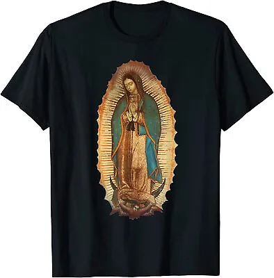 NEW LIMITED Our Lady Virgen De Guadalupe Virgin Mary Bless T-Shirt • $21.61