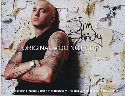 Eminem - Pop/rap Singer - Hand Signed Autographed Photo With Coa • $78.64