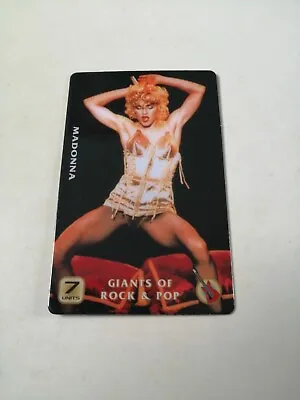 £2.50 • Buy Madonna - Giants Of Rock & Pop Music Phonecard 2 In Need Of A Forever Home !