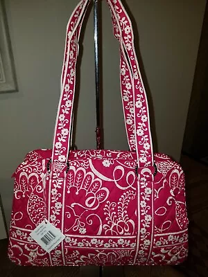 Vera Bradley Squared Away Twirly Birds Pink ( Retired Pattern) New With Tags • $57.99