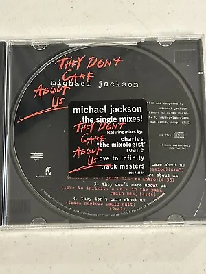 Michael Jackson: They Don't Care About Us / Rare 4 Song Promo CD • $42.99