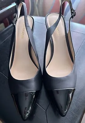 Enzo Angiolini Women’s Sling Back Heels Black Size 11 • $28