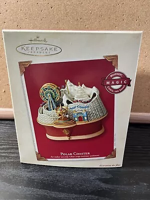 2003 Hallmark Polar Coaster Magic Movement Lights & Sound Christmas Ornament  • $20