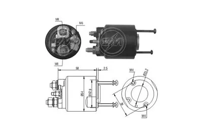 Solenoid Switch Starter For MERCEDES-BENZ:W169W245A-CLASSA-CLASS MONOCAB • $44.06