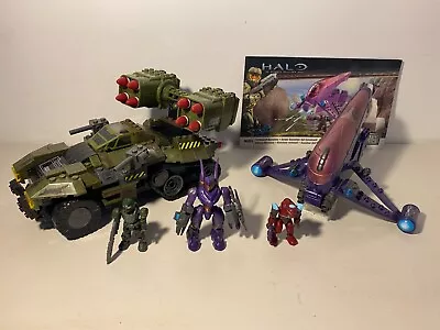 Halo Mega Bloks UNSC Wolverine + Covenant Banshee Bundle [96833 + 96859] • $63.27