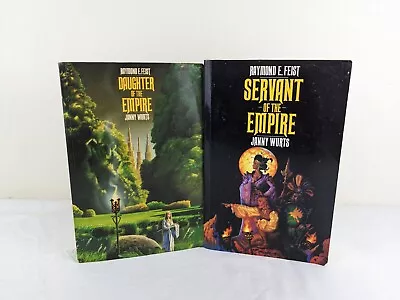 Daughter & Servent By Raymond Feist & Janny Wurts 1987 Empire Trilogy Grafton • £25.82