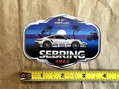 Mobil 1 IMSA Porsche Sebring Florida 2022 Sticker Decal Original NEW • $8.99