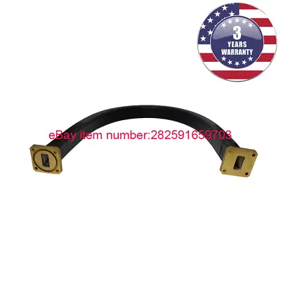 $245 • Buy New WR75 Flexible Waveguide 24 Inches Length Twistable Cover/Cover-Groove