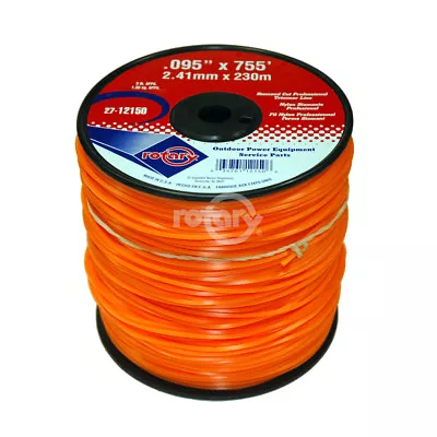 Maxpower Rotary Trimmer Line .095 Inch 755-Foot Diamond Cut Professional / 12150 • $61.75