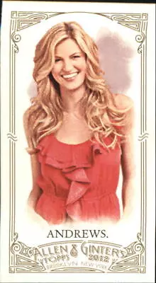 2012 Topps Allen And Ginter Mini #75 Erin Andrews • $3.80