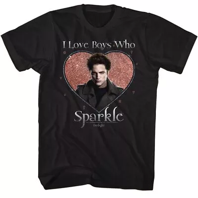 Twilight - Love The Sparkle - Adult - T-Shirt - Black - Short Sleeve • $17.99