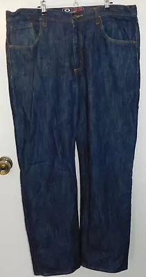 Vintage Oakley Industrial Denim Jeans Mens Size W38 L32 - More Like W40 Or W42 • $39.95