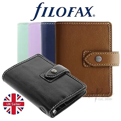 Filofax Mini Malden Leather Organiser - Choose Colour UK Supplied • $97.18