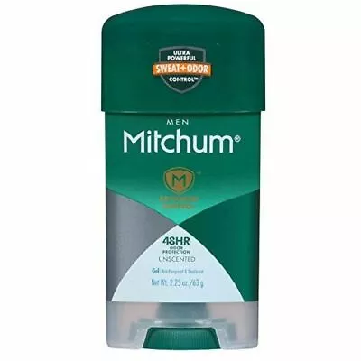 Mitchum 48 HR Protection Power Gel Anti-Perspirant Deo Unscented 2.25 Oz 3 Pack • $22.37