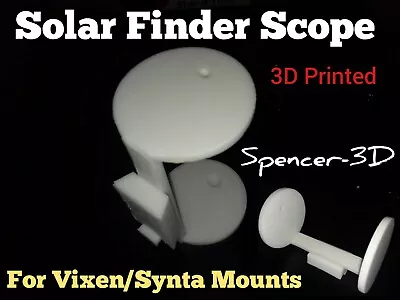 Solar Finder Scope For Telescopes Or DSLR With Vixen/Synta Mounts • $10.99