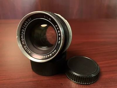 Auto Mamiya/Sekor SX F1.8 55mm M42 Screw Mount Lens For SLR Cameras USED Smooth • $50