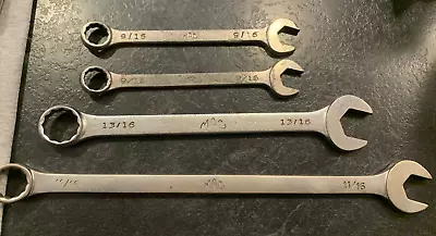 Mac Tools USA Combination Wrench Lot Of 4 See Description For Sizes GUC • $15.99