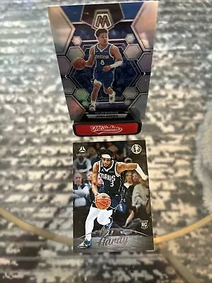 Dallas Mavericks 2 Card Lot: Josh Green Silver Mosaic Jaden Hardy Luminance • $10