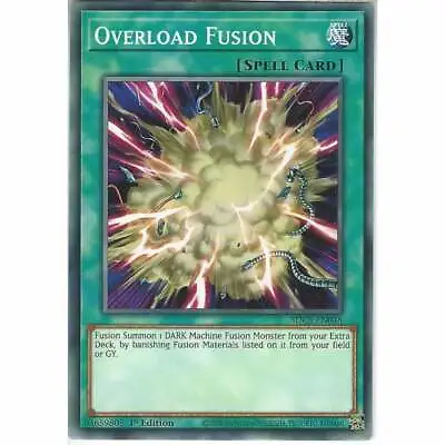 SDCS-EN048 Overload Fusion | 1st Edition Common | YuGiOh Trading Card Game TCG • £0.99