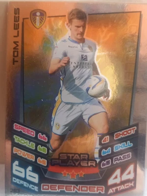 £0.99 • Buy MATCH ATTAX  CHAMPIONSHIP 2012/2013  12/13  Leeds United STAR PLAYER Tom Lee 