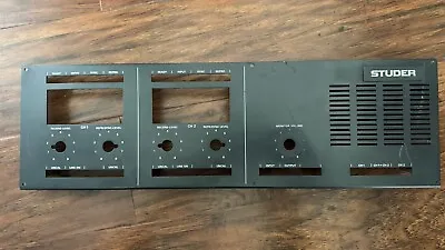 Studer A807 VU Meter Metal Plate And Speaker Unit • $150