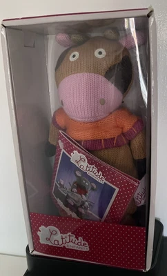 Latitude Enfant Mona The Brown Cow Grannimals Soft Knit  / Wooly Family - Boxed • £6