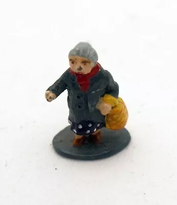 J Carlton By Gault French Miniature Woman With A Shopping Bag Figurine • $37.99