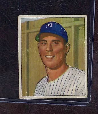 1950 Bowman #100 Vic Raschi New York Yankees VG-EX! • $12.95