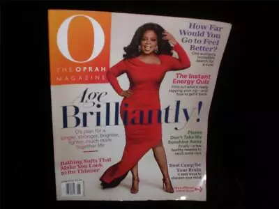 O The Oprah Magazine June 2014 Age Brilliantly Energy Quiz Boot Camp For Brain • $10