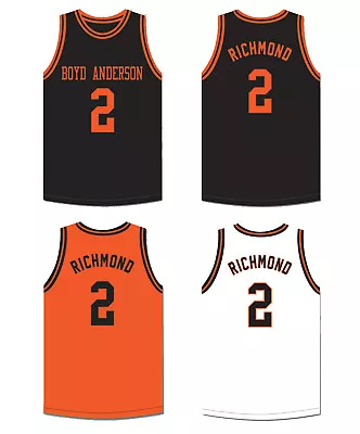 Throwback Mitch Richmond #2 High School Basketball Jersey 3 Colors All Stitched • $36.99