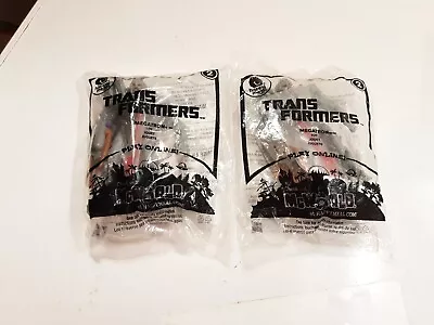 2010 Transformers Happy Meal Toys Megatron Unopened Set Of Two! • $9.99