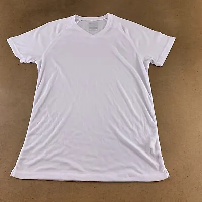 Mountain Warehouse Men's Size Large White Isotherm Short Sleeve V Neck Tee New • $7.57