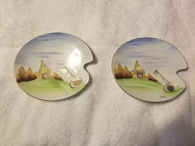 Two Ardalt Hand Painted K.ohie Wall Plates • $14.99
