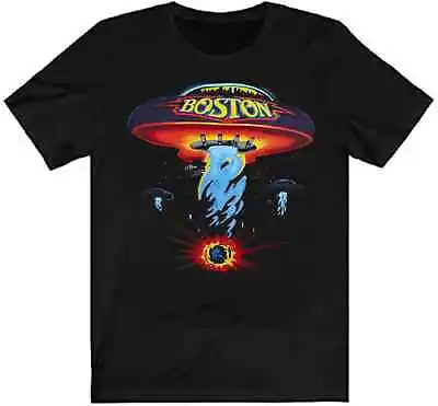 Vintage 1987 Boston Rock Band US Concert Black Unisex S-5XL T-Shirt SP4863 • $16.99