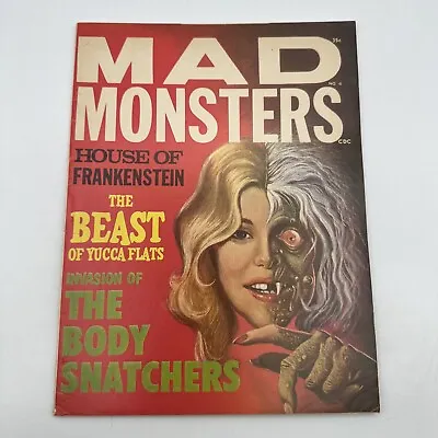 Mad Monsters Magazine #4 1962 A Charlton Publication House Of Frankenstein • $29