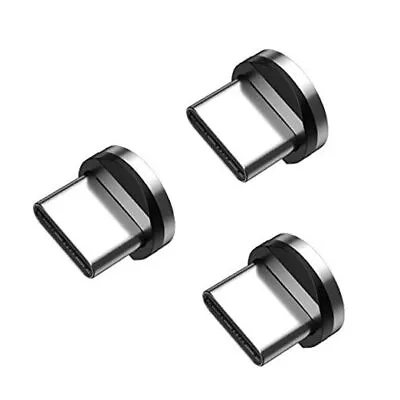  360°Rotating Magnetic Phone Cable Adapter Connector Tips Head For Type-c Type C • $13.27