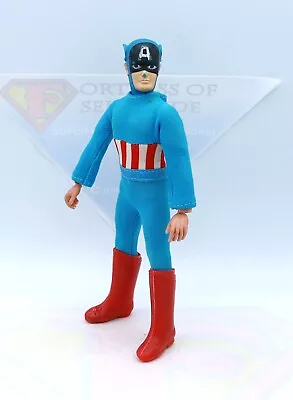 Vintage 1974 Mego Captain America Original T1 Action Figure ~Incomplete Wear • $49.88