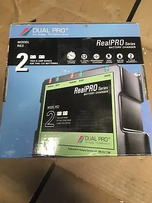 Dual Pro Rs2 Battery Charger 2 Bank 12 Amps • $98