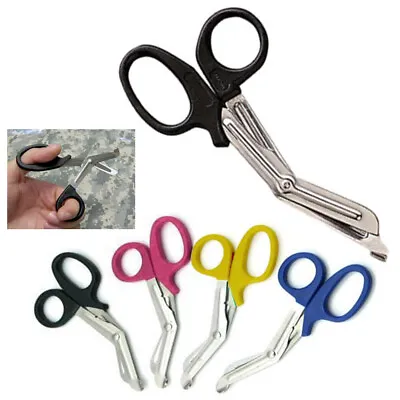 2 Pc Nurse Medical Scissors EMT 6  Utility Bandage Shears Paramedic Emergency • $5.84