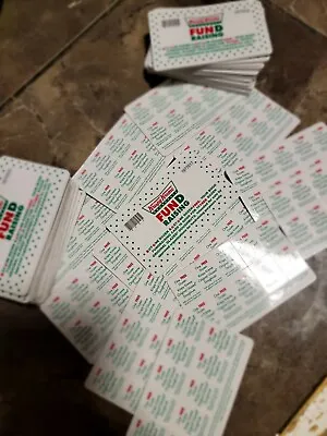 Krispy Kreme Bogo Cards. Has Ten Stickers Of Buy One Get One Free Dozen.  • $9.50