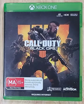 Call Of Duty Black Ops 4 Xbox One - Tested Free Postage  • $34.95