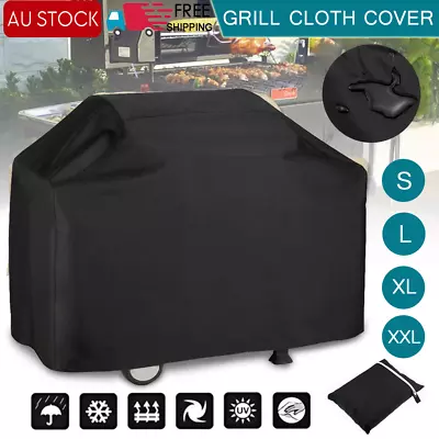 BBQ Cover 2/4/6 Burner Waterproof Outdoor Gas Charcoal Barbecue Grill Protector • $17.18