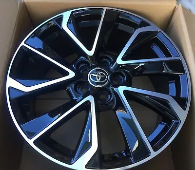 $1299 • Buy 4x NEW COROLLA ZR Toyota 2022 Series 18” WHEELS ONLY   5x100 Fits 2019-  PRIUS 