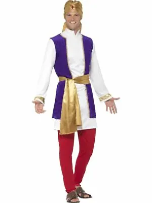 £32.67 • Buy Adult Arabian Prince And Princess Costume Mens Womens Bollywood Fancy Dress