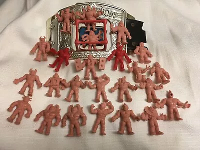 M.U.S.C.L.E Men Figures~Lot Of 24~Vintage 1980’s Mattel • $34