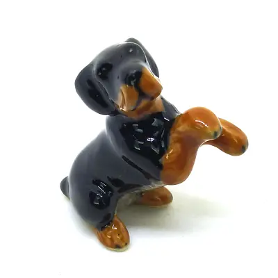 Ceramic Rottweiler Dog Dollhouse Figurines Porcelain Animal Vintage Miniature R • $12.99